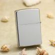 Bật Lửa Zippo Mạ Bạc Khảm Trai Xanh Hình Bướm Xinh