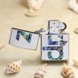 Bật lửa Zippo Mạ Bạc Khảm Trai Xanh Chữ ZIP