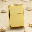 Bật Lửa Zippo Mạ Vàng Khảm Trai Ngà  Mèo Thần Tài May Mắn