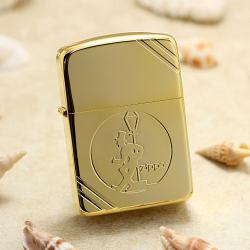 Bật Lửa Zippo Phiên Bản 1941 Vàng Khắc Rượu Người Đàn Ông Say Rượu - Mã SP: ZPC3108