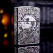 Bật lửa Zippo phiên bản Bạc nguyên khối Chạm Khắc Chim Phượng Hoàng Bản Armor