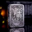 Bật Lửa Zippo Phiên Bản Bạc Nguyên Khối Khắc Tỳ Hưu BẢn 1941
