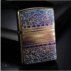 Bật lửa Zippo phiên bản đồng cổ trạm Họa Tiết Arab - Mã SP: ZPC0949