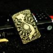 Bật Lửa Zippo Phiên Bản Màu Đen Nứt Khăc Họa Tiết Trống Đồng Việt Nam