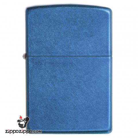 Bật Lửa Zippo Sơn Màu Xanh Da Trời - SKU 24534 – Zippo Cerulean Blue