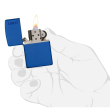Bật Lửa Zippo Sơn Màu Xanh Hoàng Gia - Logo Zippo SKU 229ZL