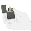 Bật Lửa Zippo Sơn Màu Xanh Lính - SKU 221 – Zippo Green Matte