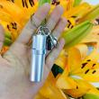 Bình đựng xăng xơ cua dành cho bật lửa zippo màu bạc