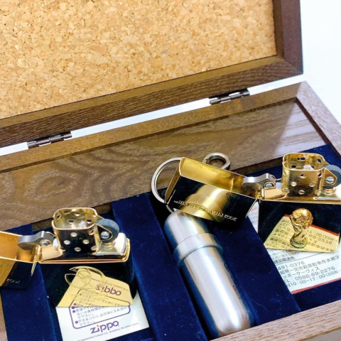 Sét Bật Lửa Zippo Chào Mừng Fifa World Cup 2002 Sản Xuất năm 1999-2000