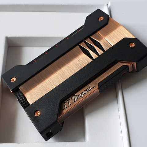 S.T. Dupont Torch Lighter - Defi Extreme - Brushed Copper
