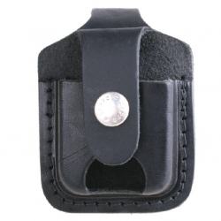 Túi đựng Zippo chất liệu da bò đen - Mã SP: ZPC0183