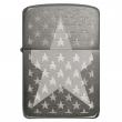 Zippo 29680 – Zippo Stars Replica Engraved Stars Black Ice