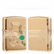 Zippo 49108 - Armor Khắc Sâu 360 MutilCut Biểu tượng Fleu-De-Lis