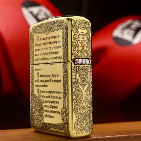 zippo armor khắc vua đầu lâu