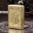 ZIppo Chất Liệu Đồng Bóng Khắc Quan Vũ Bản armor