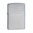 Bật Lửa Zippo Mạ Chrome Vân Cong Hình Cánh Cung - SKU 24647 – Zippo Chrome Arch Brush Chrome