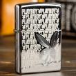 Zippo chính hãng bạc bóng Playboy