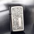 Bật Lửa Zippo Bản Nhỏ Chrome Hoa Văn Ý- Zippo Sku 1652 – Zippo Slim Venetian High Polish Chrome
