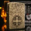 Zippo Chính Hãng Đồng Bóng Khắc Constantine Cha Thánh Bản Armor