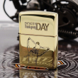 Zippo Chính Hãng Đồng Bóng Khắc Hình Người Cha Cõng Con Trai Bản Armor