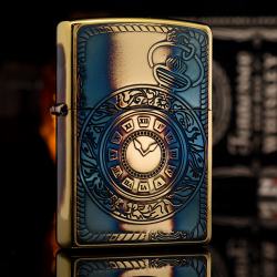 Zippo chính hãng đồng đốt hình đồng hồ - Mã SP: ZPC1925