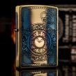 Zippo chính hãng đồng đốt hình đồng hồ