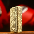 Zippo Chính Hãng Đồng Khắc Cung Hoàng Đạo Sư Tử