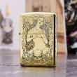 Zippo chính hãng đồng khắc hình cô gái sexy quyến rũ bản armor