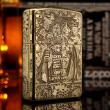 Zippo Chính Hãng Đồng Khắc Họa Tiết Ai Cập Cổ Đại