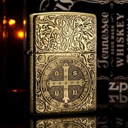 Zippo Chính Hãng Đồng Khăc Nổi Constantine Phiên Bản 254B - Mã SP: ZPC1161-254B