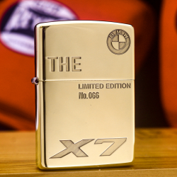 Zippo Chính Hãng Đồng Khối Khắc Logo BMV - X7 - Mã SP: ZPC3257 