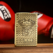 Zippo Chính Hãng Đồng Khối Khắc Logo Harley Davidson - Mẫu 4