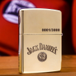 Zippo Chính Hãng Đồng Khối Khắc Logo JACK DANIEL'S NO.07