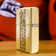 Zippo Chính Hãng Đồng Khối Khắc Logo Xe Jeep