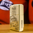 Zippo Chính Hãng Đồng Khối Khắc Logo Xe Jeep
