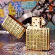 Zippo Chính Hãng Khắc Tranh Bách Phúc Đồng Nguyên Khối
