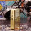 Zippo Chính Hãng Khắc Tranh Bách Phúc Đồng Nguyên Khối