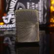 Zippo chính hãng khắc không gian 3 chiều Mạ Vàng bản Amor Ver 3
