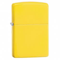 Bật Lửa Zippo Sơn Màu Vàng Chanh - SKU 24839 – Zippo Lemon Matte - Mã SP: ZPC1258