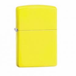 Bật Lửa Zippo Sơn Màu Vàng Neon - SKU 28887 – Zippo Neon Yellow Matte - Mã SP: ZPC1256