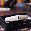 Zippo Chính Hãng Phiên Bản Chrome Khắc Rồng May Mắn Tài Lôc