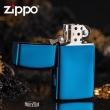 Bật Lửa Zippo Bản Nhỏ Sơn Màu Xanh Sapphire - Logo Zippo SKU 20494 – Zippo Slim Sapphire
