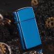 Bật Lửa Zippo Bản Nhỏ Sơn Màu Xanh Sapphire - Logo Zippo SKU 20494 – Zippo Slim Sapphire