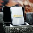 Zippo Cổ bạc xước in chữ Nikon năm 1978
