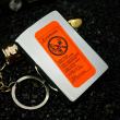ZIPPO CỔ BẢN CHROME IN GANTS SX NĂM 2000