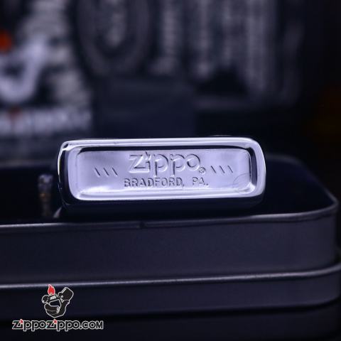 Zippo cổ  Đời Cổ Quý Hiếm  Bạc xước sản xuất năm 1984