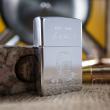 Zippo cổ khắc hình tổng thống mỹ - Franklin D. Roosevelt 19533-1945 sản xuất năm 1989