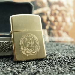 Zippo Bọc Vàng Nguyên Khối 10K Gold-Filled Sản Xuất Năm 1960 - Mã SP: ZPC3054