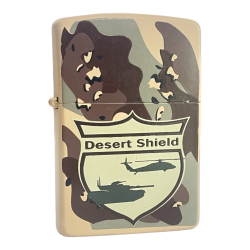 ZIPPO CỔ SẢN XUẤT NĂM 1991 CAMO QUÂN ĐỘI - Mã SP: ZPC4257-11