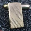ZIPPO Cổ Slim Đồng Nguyên Khối Mạ Vàng Năm 1981